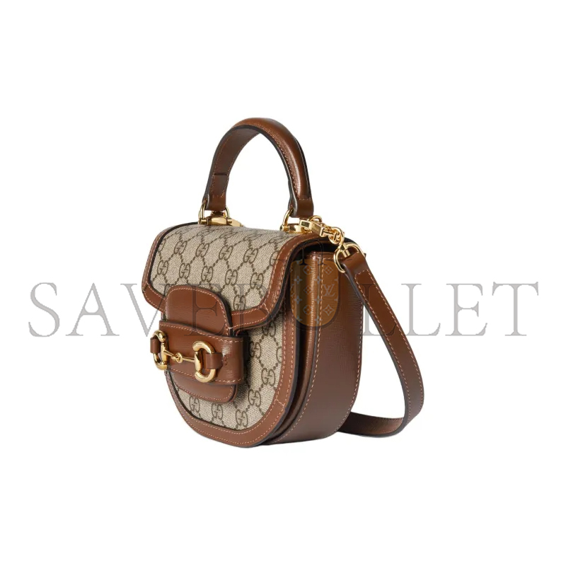 GUCCI HORSEBIT 1955 MINI TOP HANDLE BAG 781387 (18*15*6.5cm)